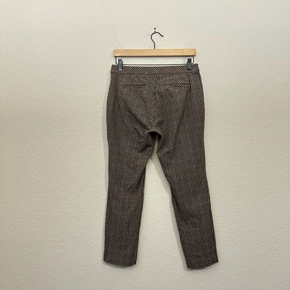 J. JILL Premium Bi-Stretch Gingham Plaid Trouser Dress Pants Multicolor - Picture 5 of 11